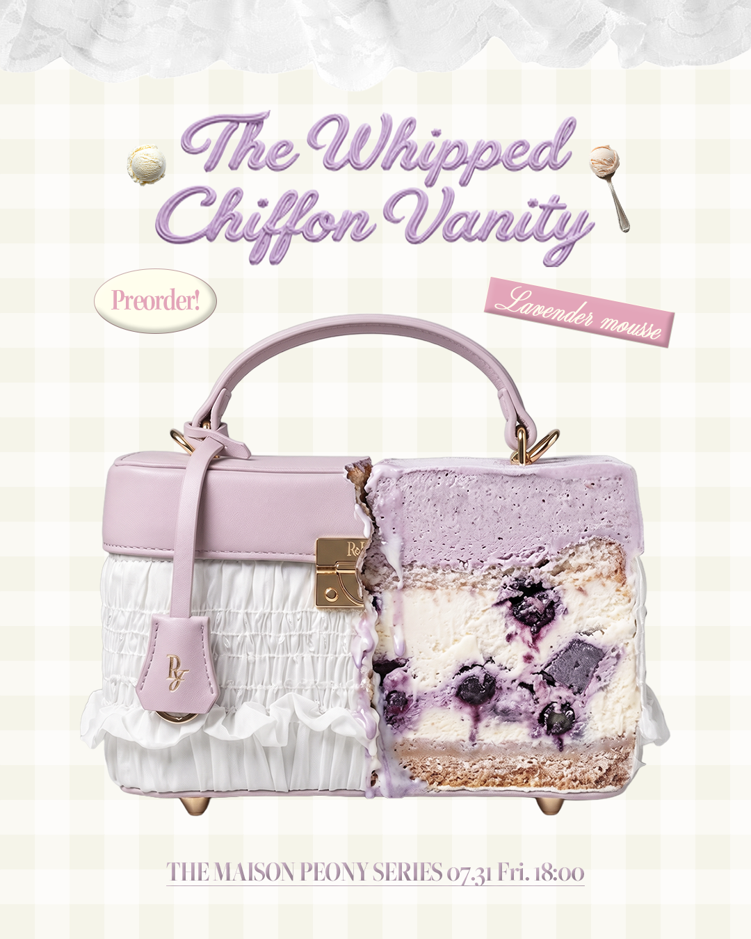 THE WHIPPED CHIFFON VANITY 【NEW COLOR】