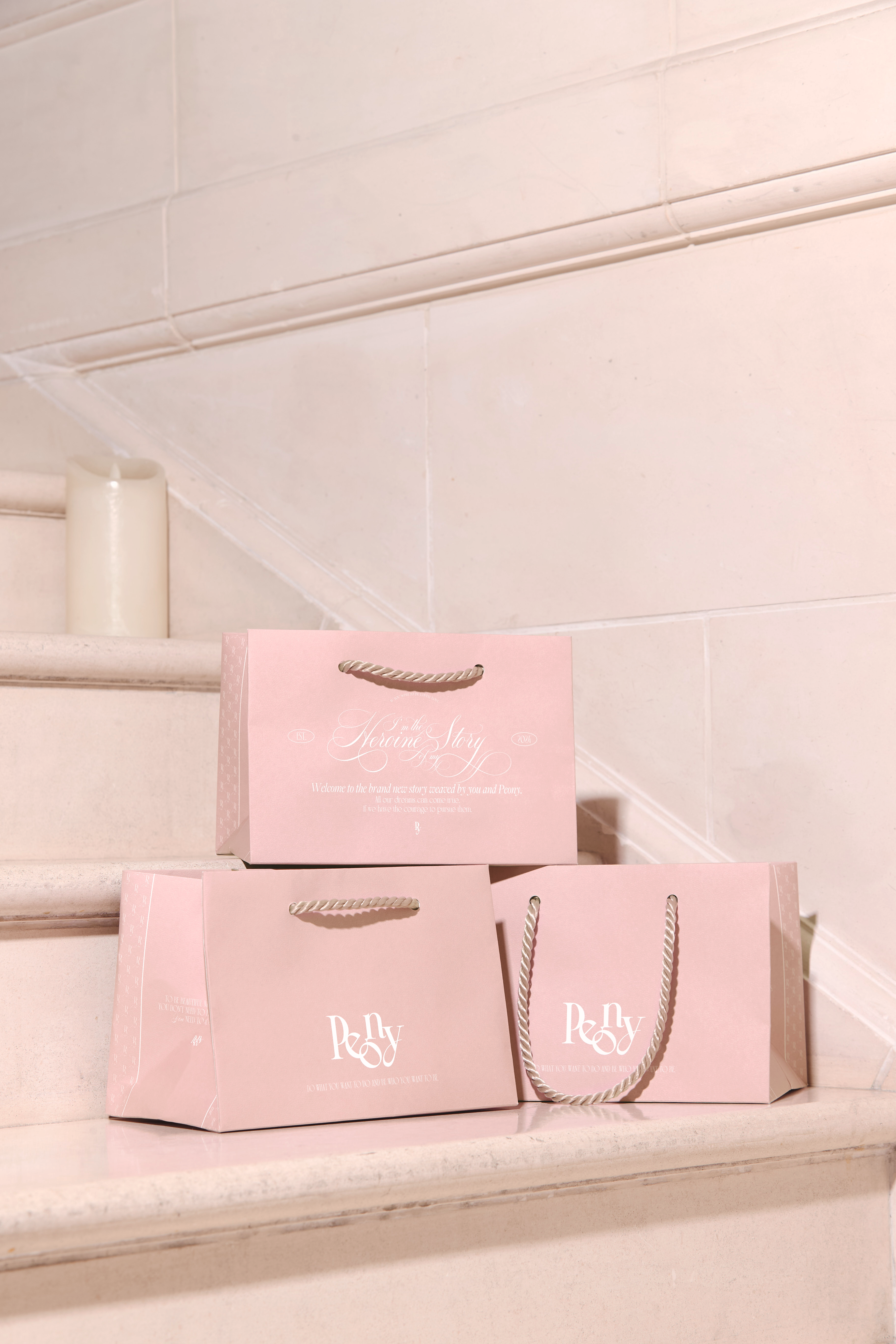 PEONY SHOPPING BAG【S】 PEONY SHOPPING BAG【S】