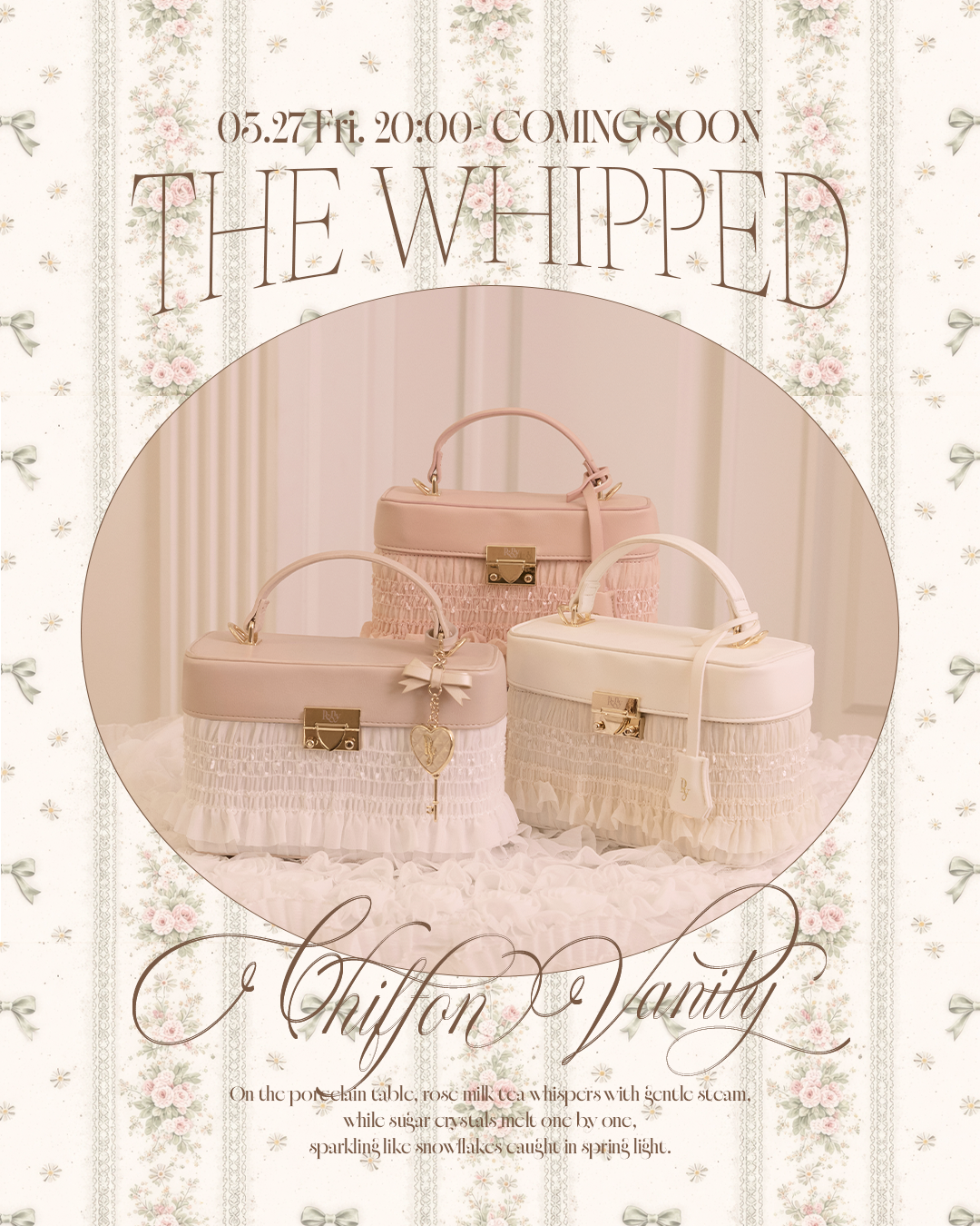 THE WHIPPED CHIFFON VANITY