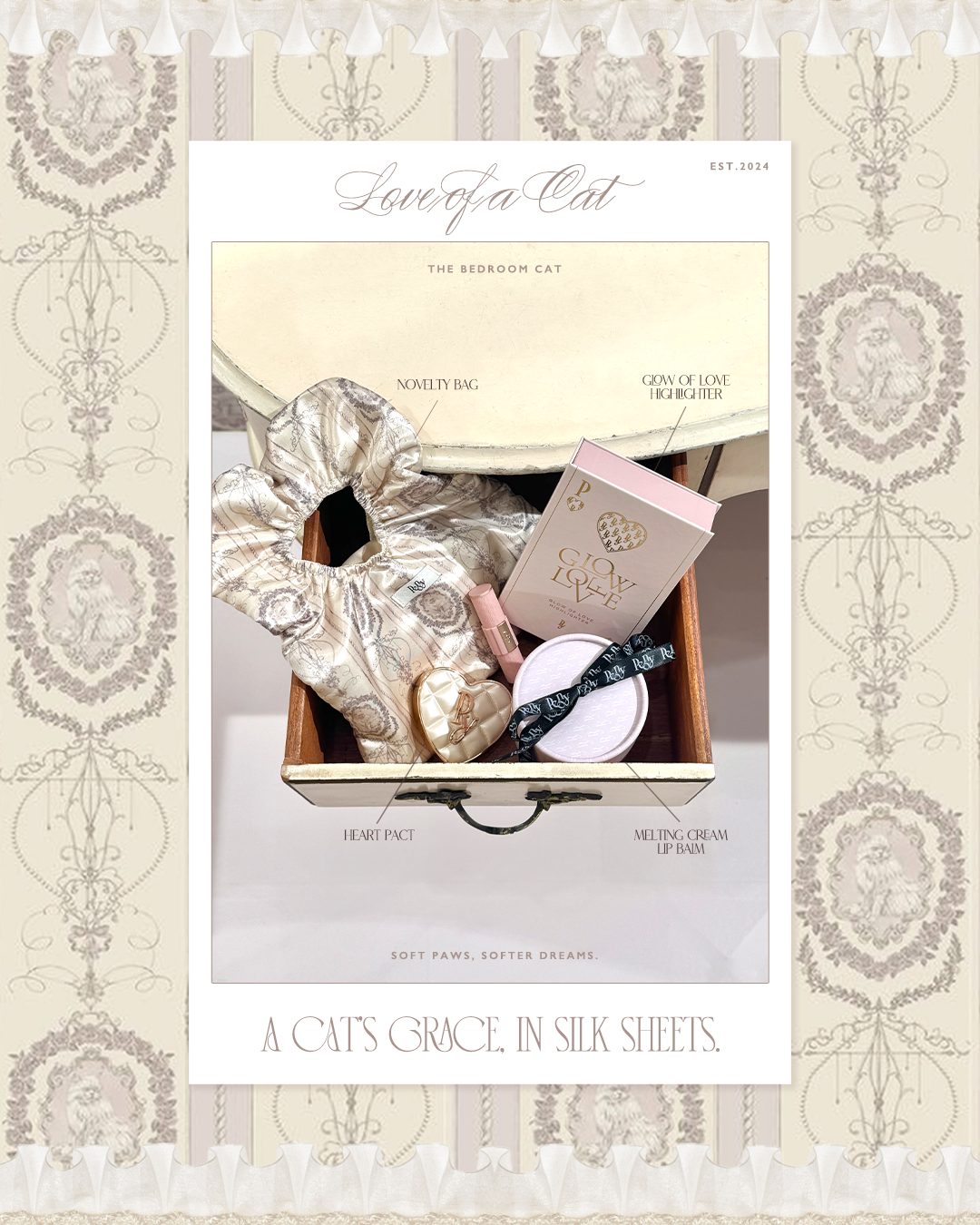 LOVE OF A CAT BAG SET