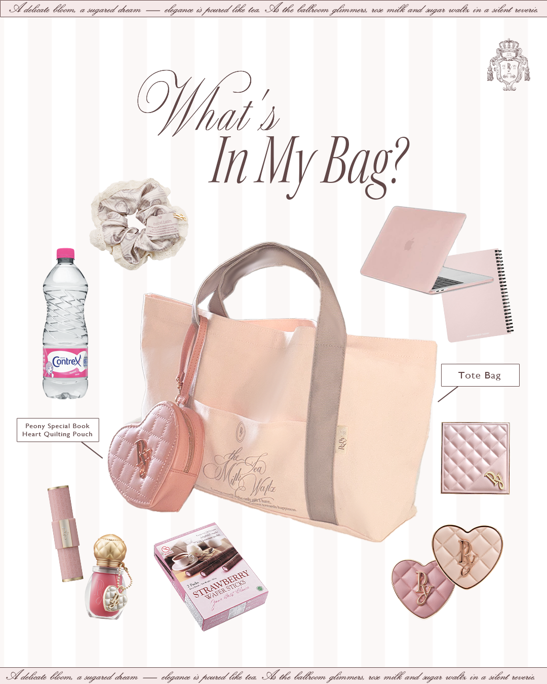 MILKTEA WALTZ TOTE BAG
