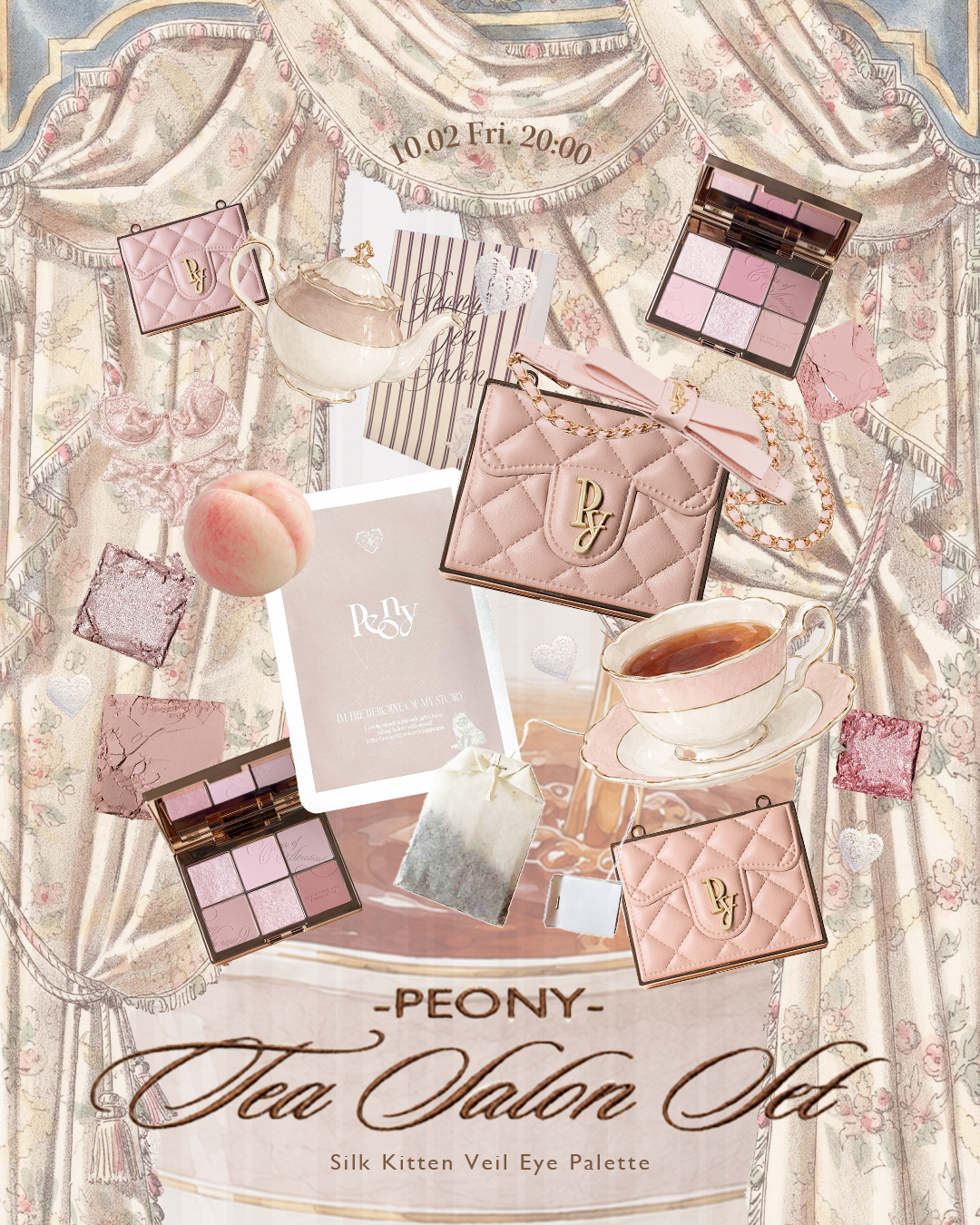 PEONY TEA SALON SET【10.02 20:00 OPEN】