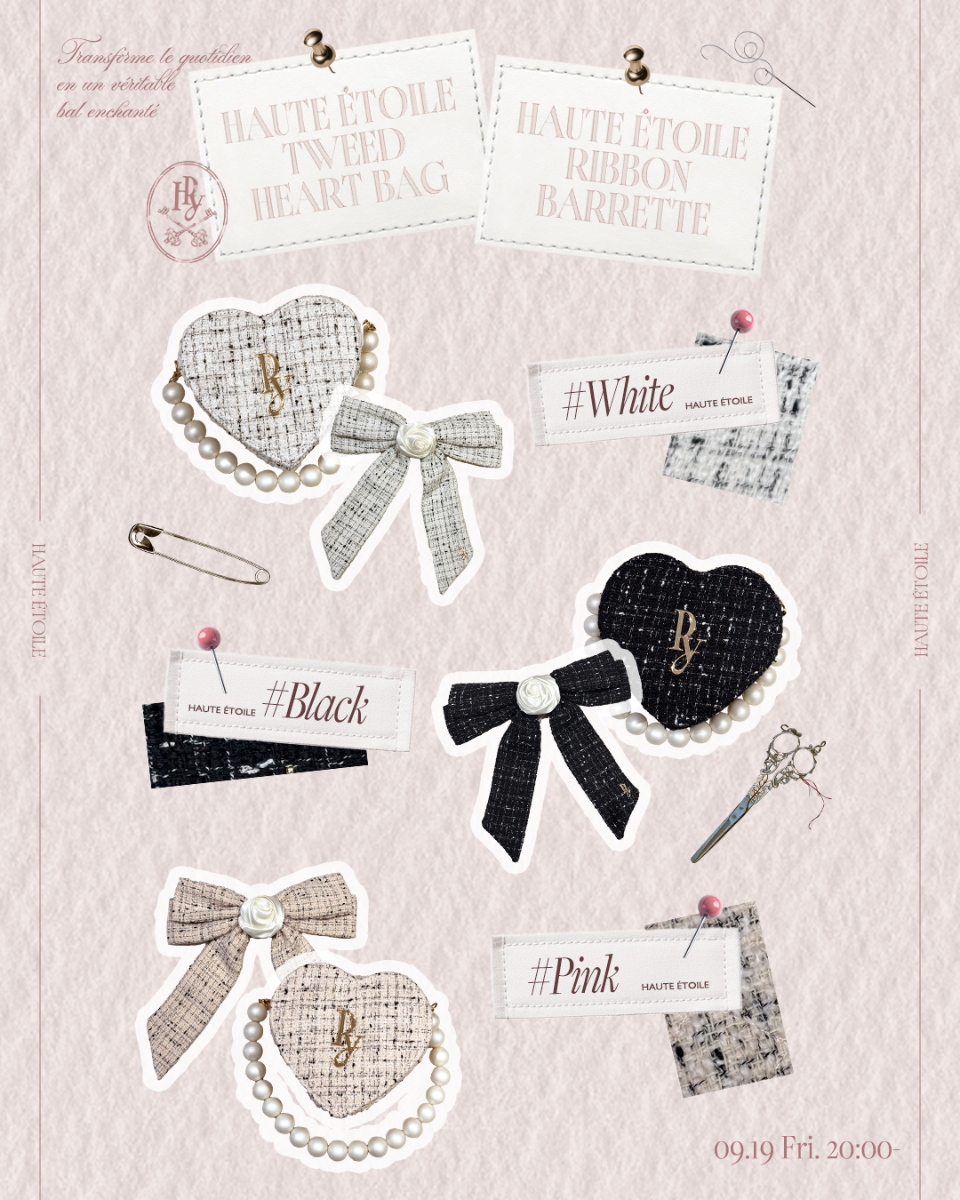 Haute Étoile Ribbon Barrette