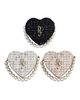 【Restock】Haute Étoile Tweed Heart Bag
