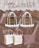 WHIPPED FRILL TOTE BAG【10.23 20:00 OPEN】