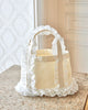 WHIPPED FRILL TOTE BAG